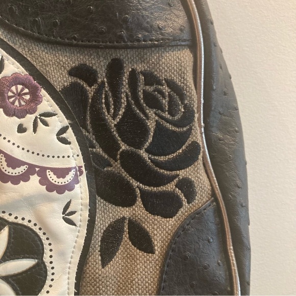 LOUNGEFLY Logo Dia  De Los Muertos Day of the Dead Bag Tote Purse Handbag - Picture 4 of 15